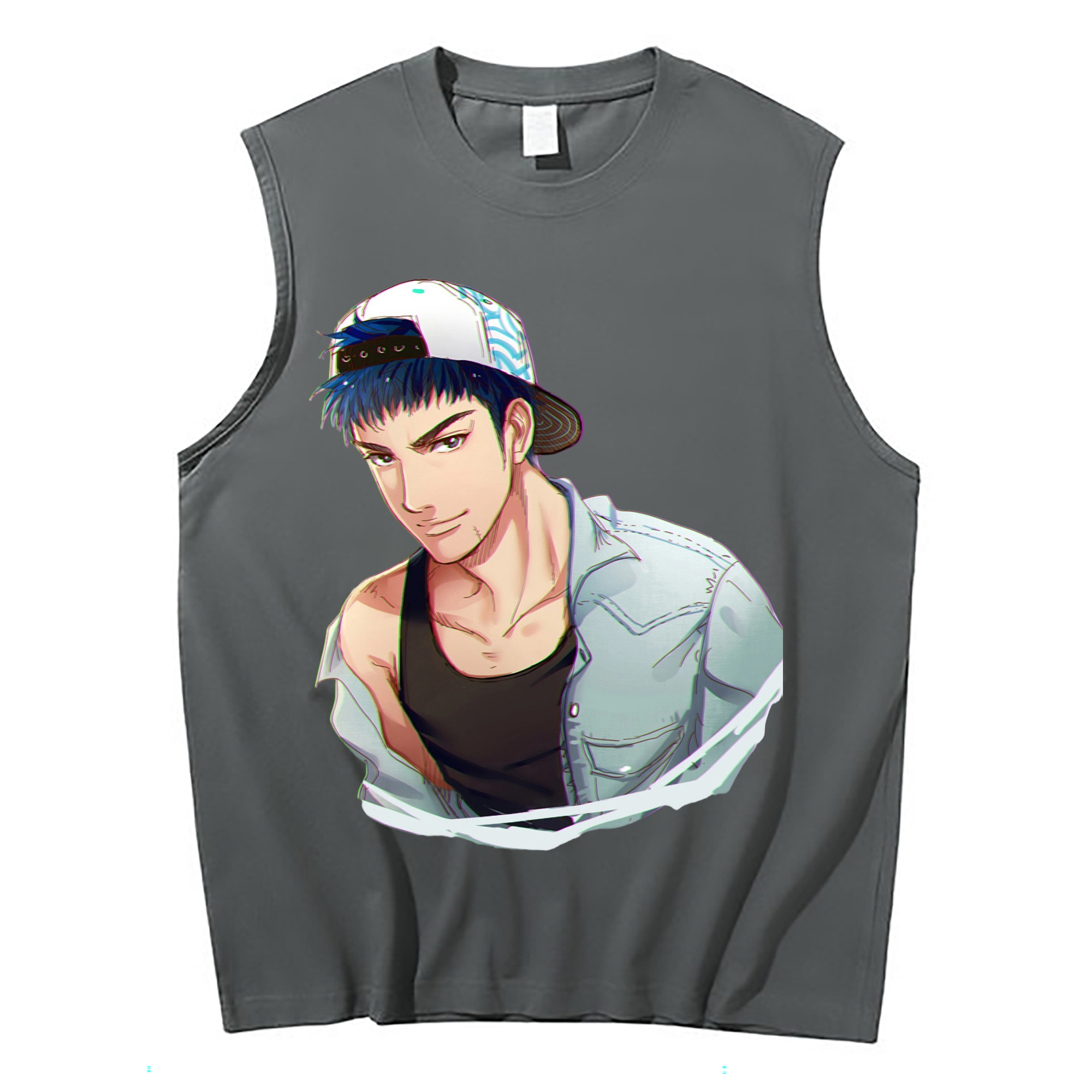 （画像用） SLAM DUNK／スラムダンク コットン100％タンクトップ（フロントプリント）